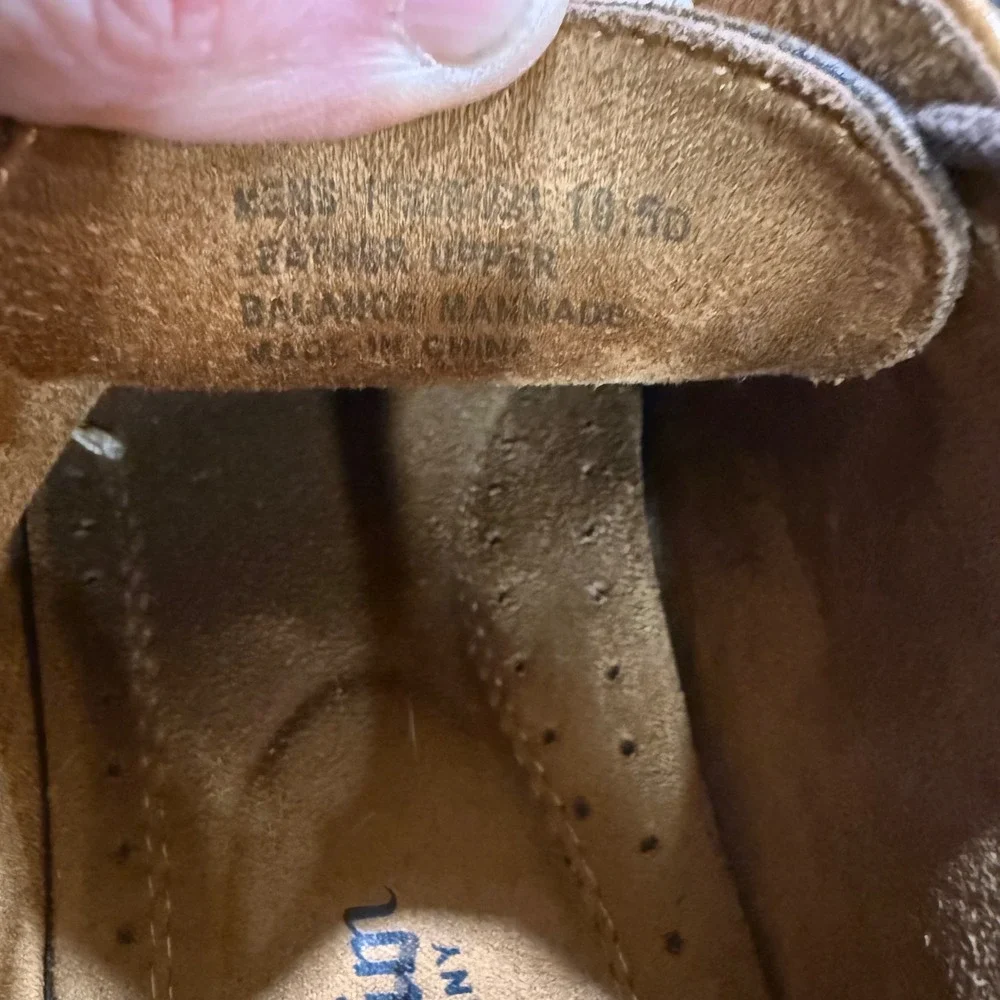 Florsheim Mens Cap‎ Toe Oxford Dress Shoes Brown Leather Memory Foam 10.5D